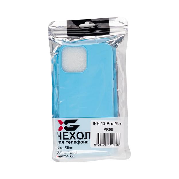 Чехол для телефона X-Game XG-PR58 для Iphone 13 Pro Max TPU Голубой фото 3