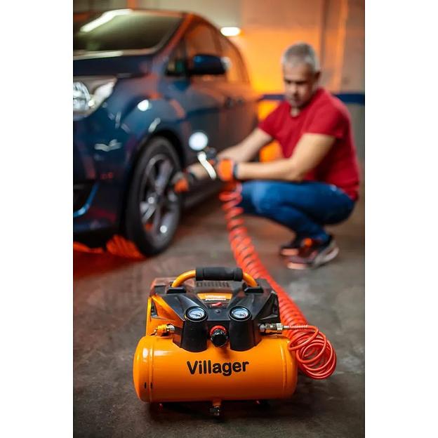 Аккумуляторный воздушный компрессор Villager VAT 0640 (в комплекте нет АКБ и ЗУ) опт фото 5