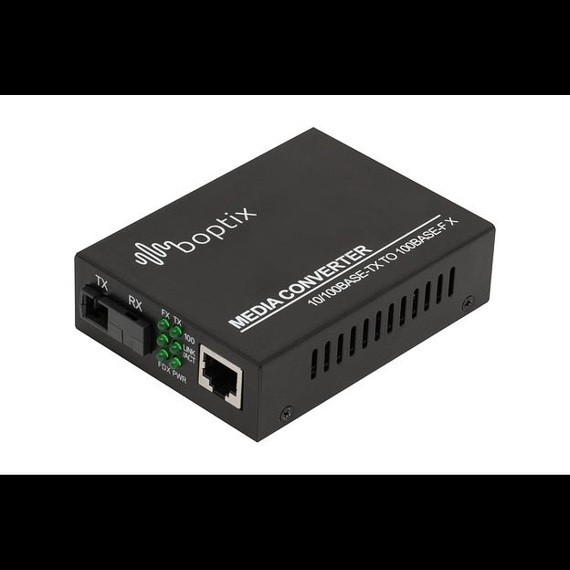 Медиаконвертер B-OptiX 10/100-Base-T / 100Base-FX, Tx/Rx: 1550/1310нм, LFP фото 1