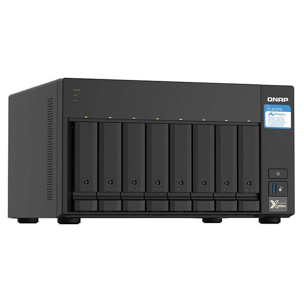 Сетевое хранилище NAS Qnap Original TS-832PX-4G 8-bay фото 2