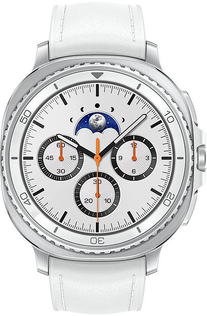 Смарт-часы Samsung Galaxy Watch 8 Classic LTE Super AMOLED корп.белый рем.белый (SM-L505FZWACAU) фото 2