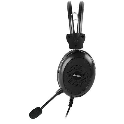 Гарнитура A4 HU-30 черный 2м накладные USB оголовье фото 2