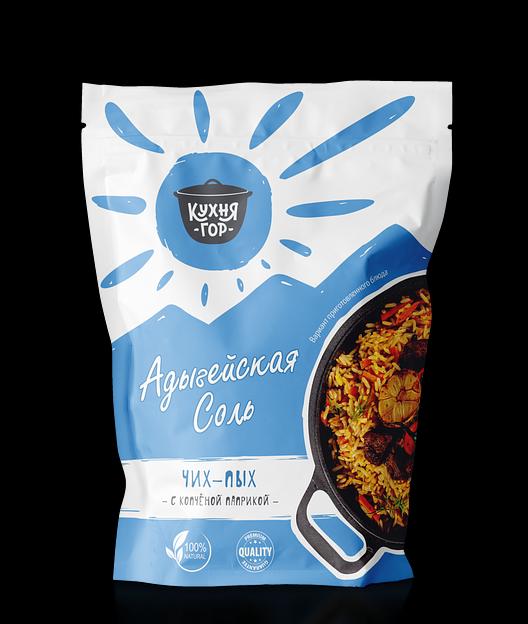 Адыгейская соль «Чих-пых» 150 г дой пак 40 шт ОПТ фото 1