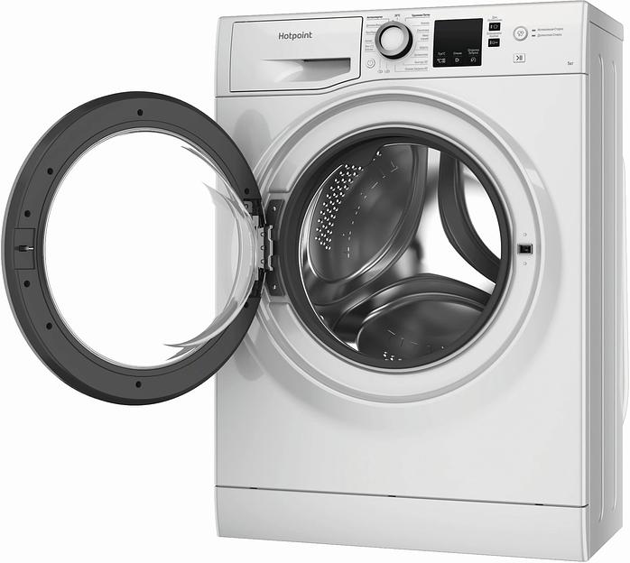 Стиральная машина Hotpoint NUS 5015 S RU класс: A загр.фронтальная макс.:5кг белый фото 4