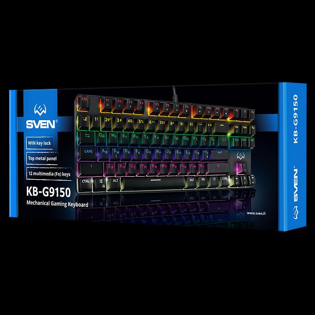 Механическая игровая клавиатура SVEN KB-G9150 (87кл., 12 Fn функций, подсветка) SVEN KB-G9150 (SV-017651) фото 7