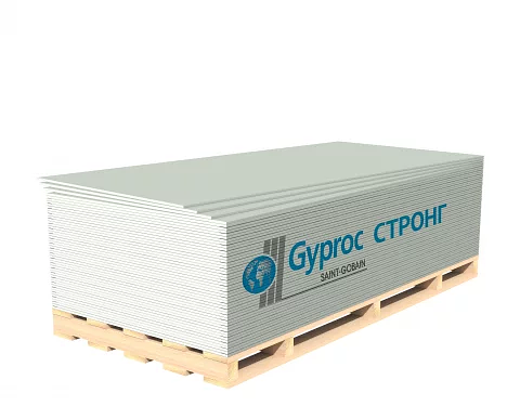 Гипсокартон Gyproc Оптима 2500х1200х12,5 фото 1