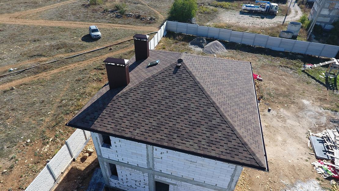 Гибкая черепица Döcke PIE Premium «Генуя» трюфель опт фото 3