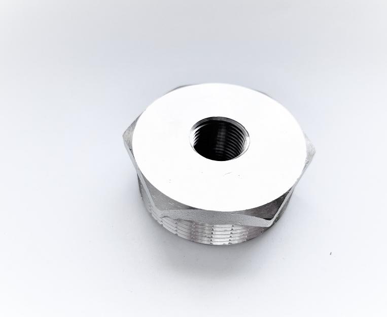 Футорка латунь 2x1/2 фото 2