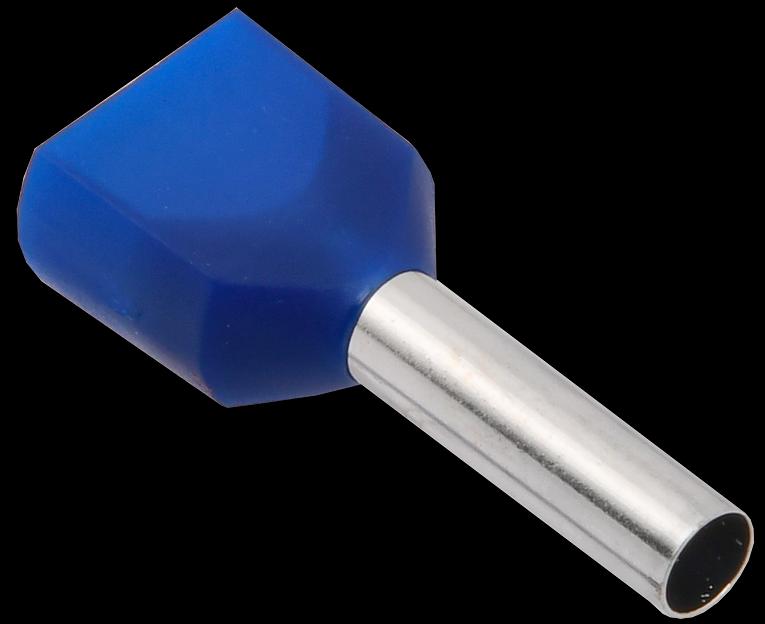 Наконечник НШВИ2 1,0-10 с изолированным фланцем (100шт/упак) GENERICA фото 1