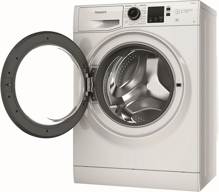 Стиральная машина Hotpoint NSS 6015 K V RU класс: A загр.фронтальная макс.:6кг белый фото 4
