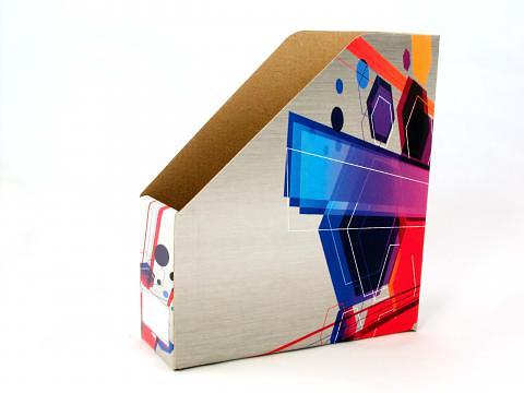 Накопитель для тетрадей (геометрический узор), 2302-283 фото 2