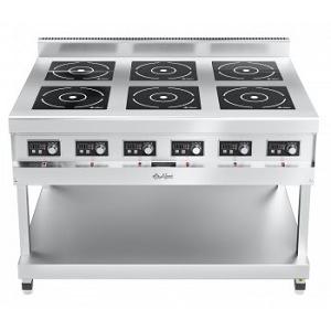 Плита индукционная Abat КИП-69П-5,0-01 арт.71000019582 6-ти конфорочная фото 4