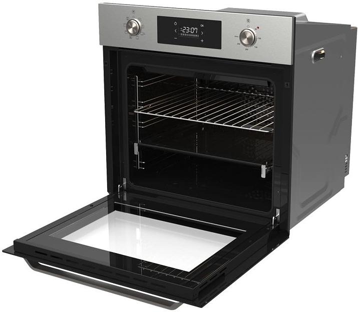 Духовой шкаф Электрический Domfy DM6642EO IX серебристый фото 3