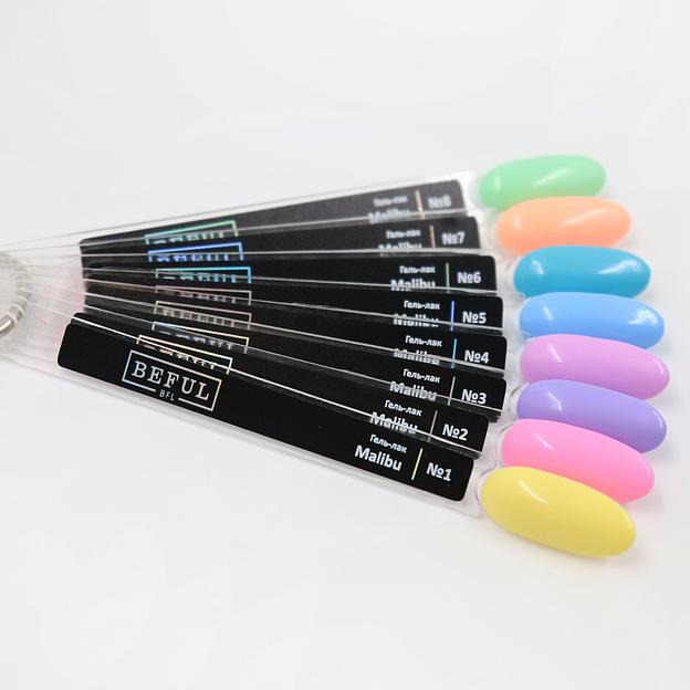 Гель-лак BEFUL «Malibu» 8 мл ОПТ фото 3