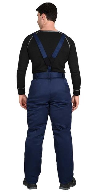 Костюм «Сириус-Профессионал» зимний куртка и брюки, синий с васильковым ОПТ фото 4