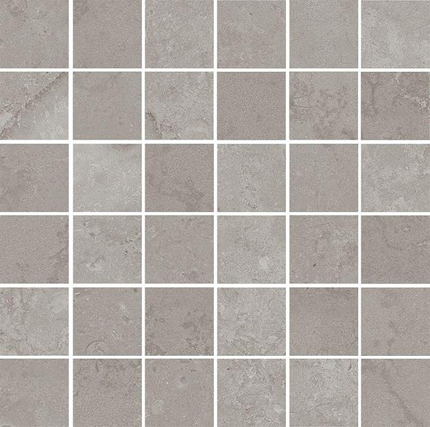 Декор Kerama Marazzi Про Лаймстоун мозаичный серый 300x300 фото 1