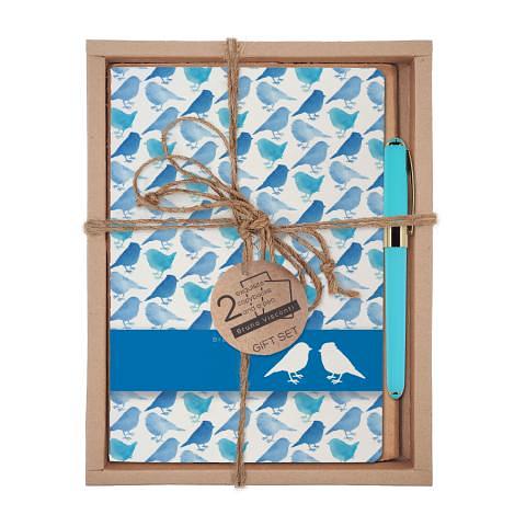 Набор две тетради и ручка BIRDS, Bruno Visconti 7-40-001/52-3 фото 1