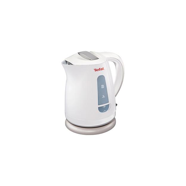 Чайник электрический Tefal Express Plastic KO29913E, 2200Вт, белый фото 1