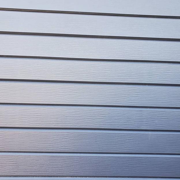 Металлический сайдинг «Евробрус с тиснением» цвет RAL 7024 текстурированный фото 4