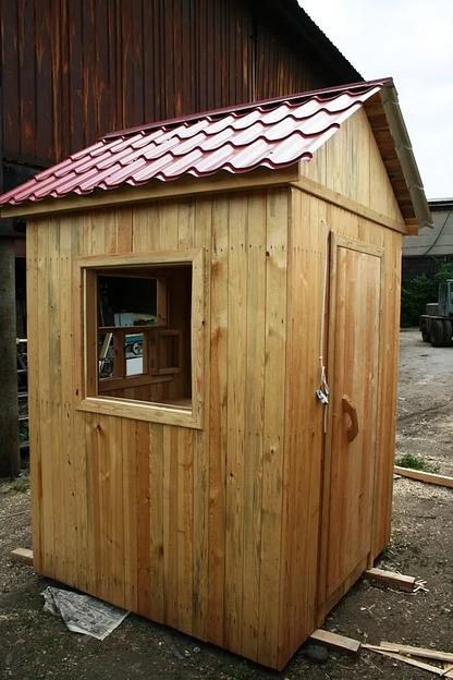 Будка (пост охрана) деревянная ОПТ фото 5