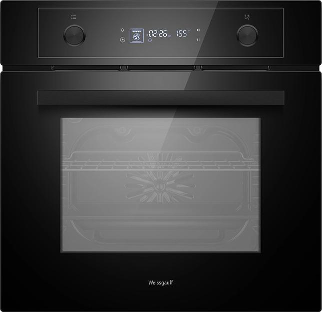 Духовой шкаф Электрический Weissgauff EOM 610 PDBS черный фото 1