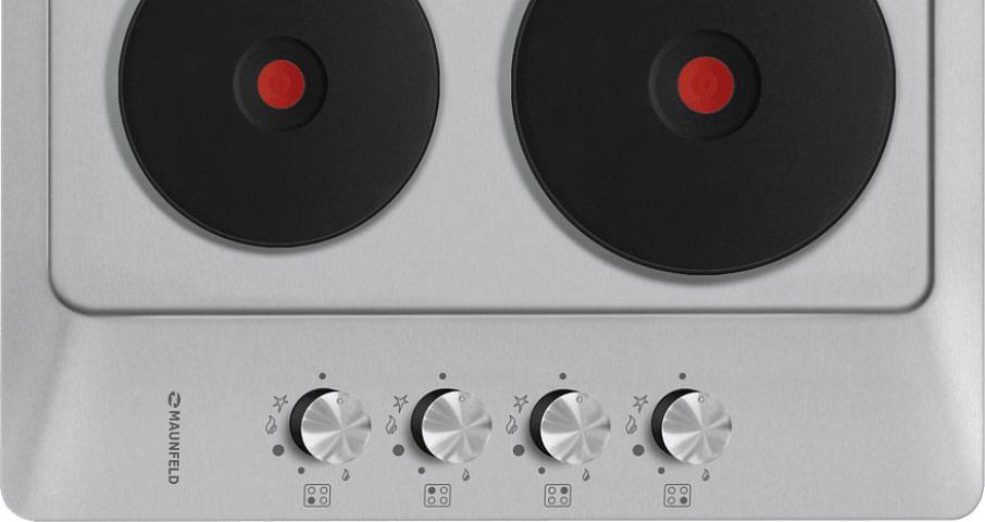 Варочная поверхность Maunfeld EEHS.64.4S нержавеющая сталь фото 2