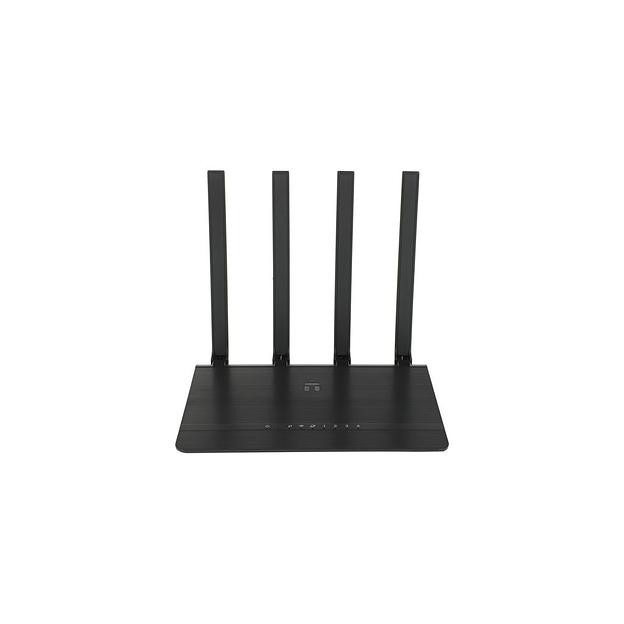 Wi-Fi роутер Netis N2, Wi-Fi 5, AC1200, 2.4/5ГГц, 4 LAN, черный фото 1