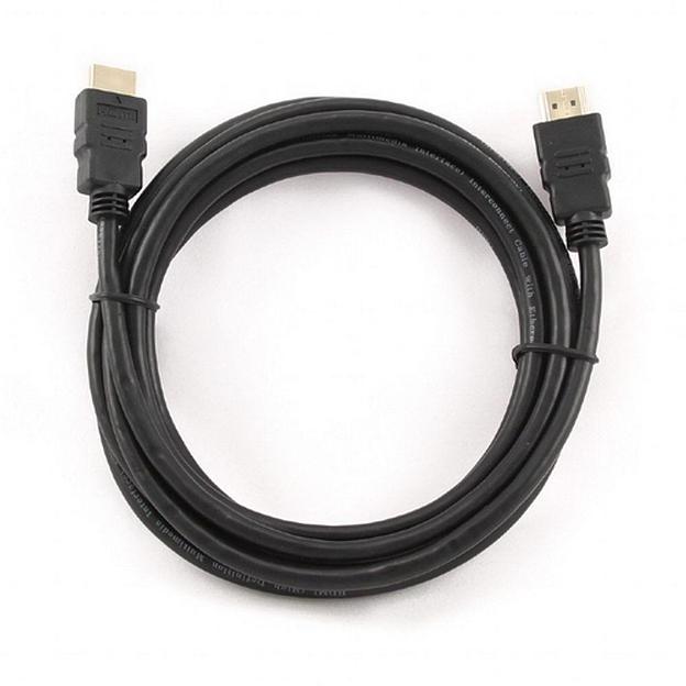Кабель Cablexpert HDMI CC-HDMI4-15, 19M/19M, v2.0, медь, позол.разъемы, экран, 4.5м, черный, пакет фото 2