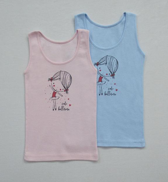 Майка для девочки 002п/001 ОПТ фото 2