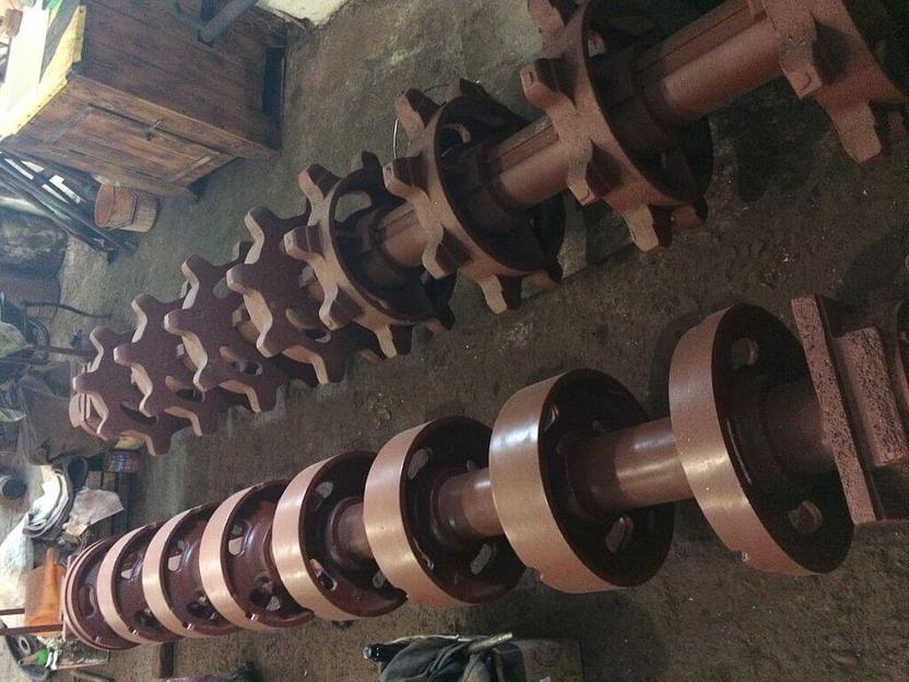 Валы для топки - передний Т 362.01.12.00 и задний Т362.13.000 фото 1