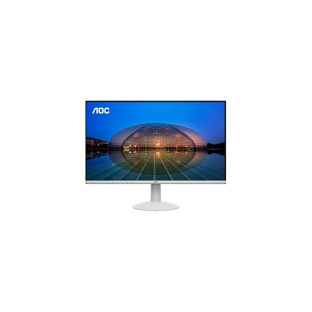 23.8" Монитор AOC 24B30H3/BW, 1920x1080, IPS, 120Гц, 1хHDMI, белый фото 1