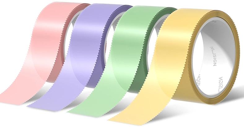 Клейкая лента декоративная односторонняя Deli Nusign NS104 ассорти фигурная шир.18мм дл.6м (упак.:4шт) фото 1