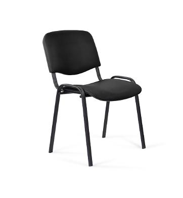 Стул офисный "ИЗО black", металлический каркас фото 8