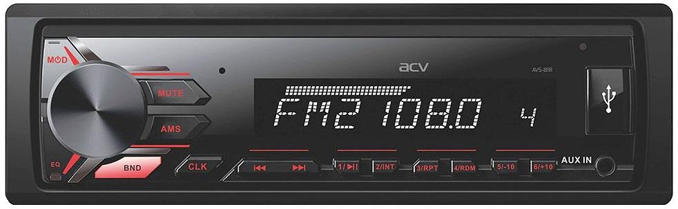 Автомагнитола ACV AVS-811R 1DIN 4x50Вт (34059) фото 1