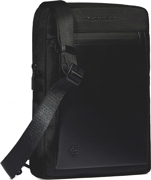 Сумка мужская Piquadro Orion CA1816S136/N черный ткань/натур.кожа фото 2