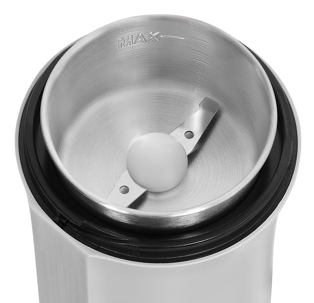 Кофемолка Hyundai HYC-G3241 200Вт сист.помол.:ротац.нож вместим.:40гр черный фото 6