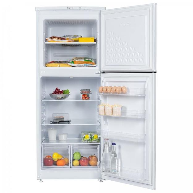 Холодильник Бирюса 553 белый двухкамерный 160/70л морозилка сверху автоматическое оттаивание фото 3