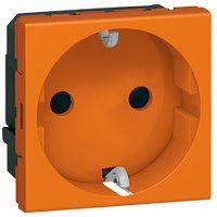 Розетка 2М, Оранжевая фото 1