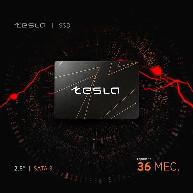 SSD TESLA 240Гб, 2.5", SATA3, Bulk, TLC, Чтение:550мб/с, Запись:450мб/с (SSDTSLA-240GS3) фото 4