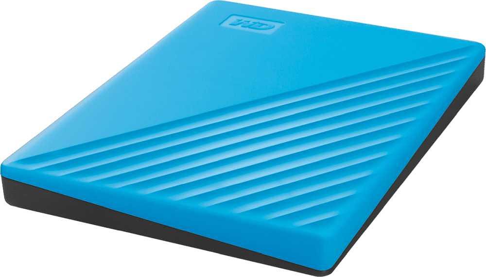 Жесткий диск WD Original USB 3.0 2Tb WDBYVG0020BBL-WESN My Passport 2.5" голубой фото 4