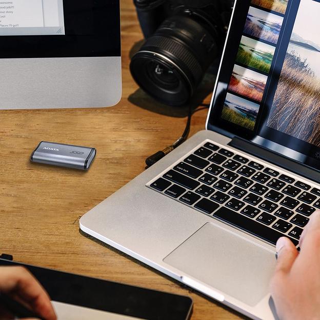 Внешний SSD диск ADATA SE880 2TB Серый фото 7