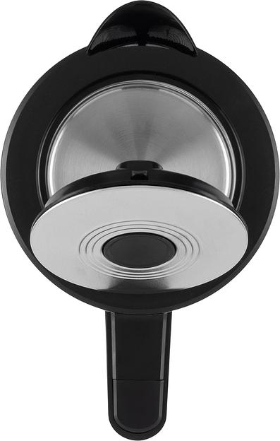 Чайник электрический Hyundai HYK-G3509 1.7л. 2200Вт черный/прозрачный корпус: стекло/пластик фото 8