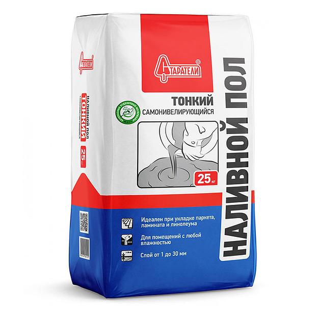 Наливной пол Старатели тонкий 1-20мм 25кг фото 1