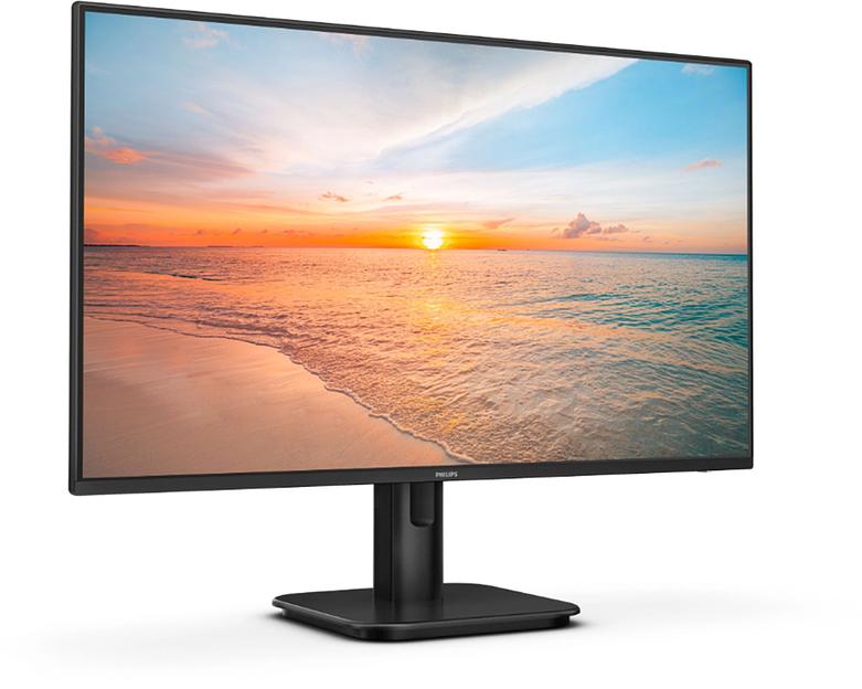 Монитор Philips 23.8" E Line 24E1N1200A черный IPS LED 4ms 16:9 HDMI M/M матовая 300cd 178гр/178гр 1920x1080 100Hz VGA DP FHD фото 2