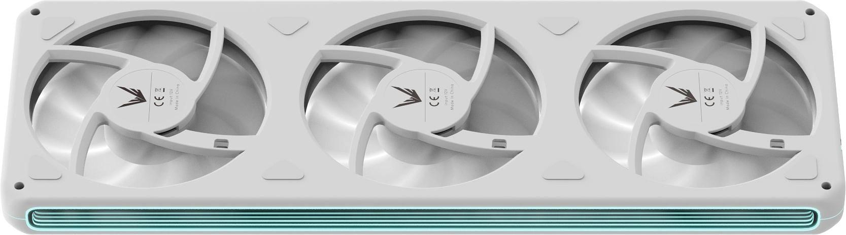 Вентилятор для корпуса Formula Air Fusion 3 Wh ARGB 360х120x28 белый 4-pin 34.95дБ Ret фото 3