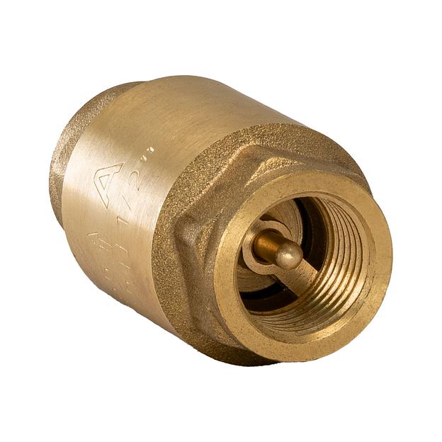 Клапан обратный с латунным сердечником ВВ 1/2' фото 4