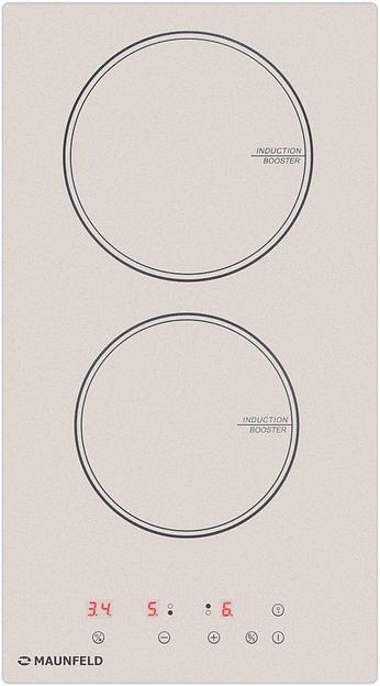 Индукционная варочная поверхность Maunfeld CVI292BG бежевый фото 1