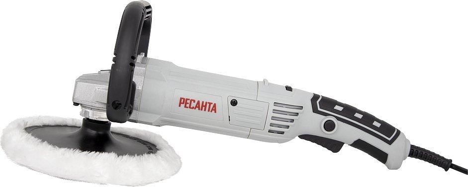 Углошлифовальная машина Ресанта УШМ-180/1500П 1500Вт 4500об/мин рез.шпин.:M14 d=180мм фото 1