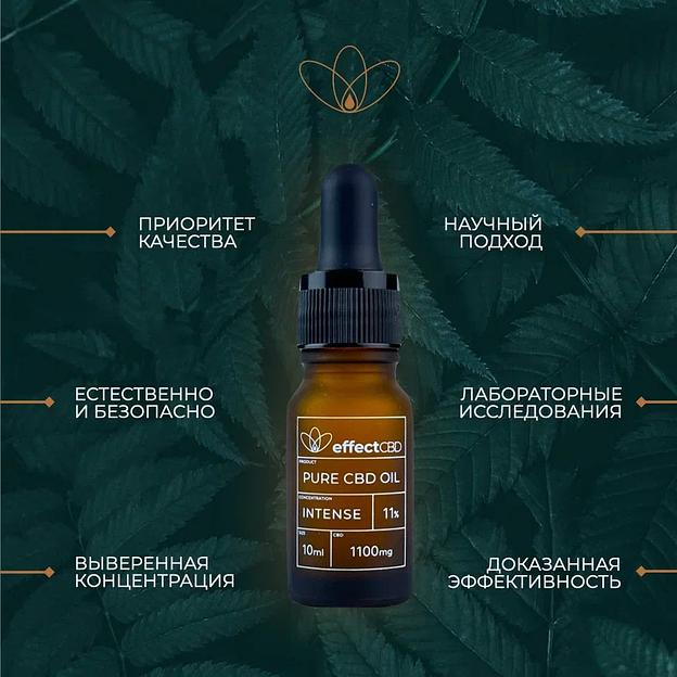 Масло CBD (каннабидиол) Intense 10 мл ОПТ фото 4