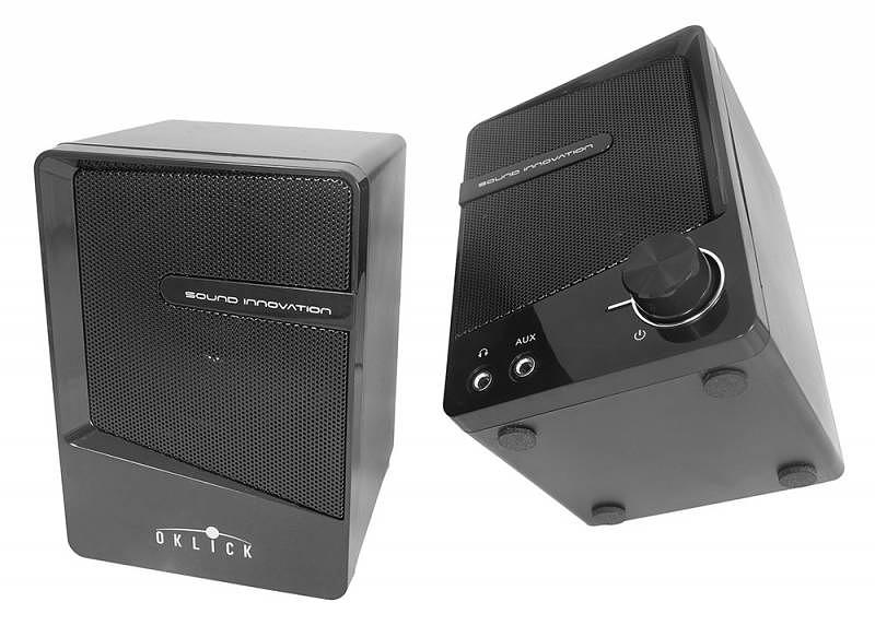 Колонки Оклик OK-126 2.0 черный 6Вт фото 4